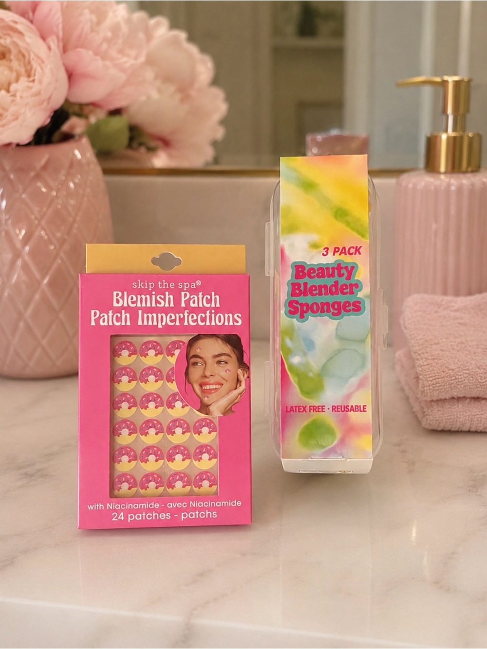 NEW Beauty Bundle | Blemish Patches + 3 Makeup Blender Sponges